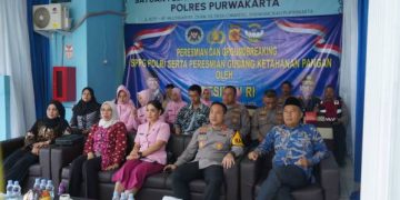 Presiden RI Resmikan 1.179 SPPG dan 18 Gudang Ketahanan Pangan Polri, Polres Purwakarta Ikuti Groundbreaking Secara Virtual