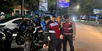 KRYD Malam Minggu, Ratusan Personel Gabungan Amankan Wilayah Garut