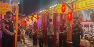 Personel Polres Garut Intensif Laksanakan Patroli Pengamanan Imlek