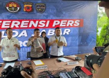 Ribuan SIM Card dan 55 Ponsel Disita Polda Jabar Dalam Pengungkapan Promosi Judol