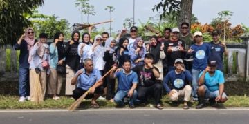ASN BPKD Ciamis Awali Februari Bersihkan TMP, Tanamkan Nilai Kebersihan dan Cinta Daerah