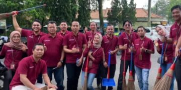Aksi Nyata Bank Galuh Ciamis, Dari Apel hingga Bersih-Bersih Lingkungan Kota