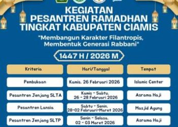 Tingkatkan Nilai Spiritual dan Ukhuwah Islamiyah, Pemkab Ciamis Gelar Pesantren Ramadan 1447 H