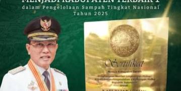 Bupati Herdiat Sampaikan Terima Kasih dan Apresiasi, Ciamis Raih Kabupaten Terbaik 1 Pengelolaan Sampah Nasional 2025