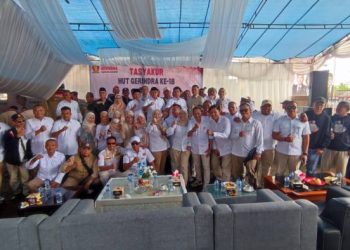 HUT Partai Gerindra, Teddy Setiadi : Amanah Rakyat Harus Dijawab Dengan Kerja Sungguh-Sungguh