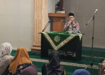 Pengajian Sambut Ramadhan Masjid An-Nur Desa Sayati, Kapolsek Margahayu Ajak Warga Tingkatkan Kamtibmas