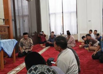 Pengajian Sambut Bulan Ramadlan DKM Al-Haq Ustadz H. M Nurdin: Taqwa, Merasa Diri Selalu  Diawasi Allah