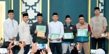 Puluhan Ribu Keluarga Potensi Rentan Rawan Pangan Dapat Bantuan Beras dan Minyak dari CPPD Kabupaten  Bandung