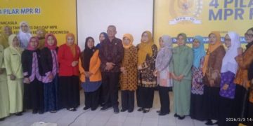 Perempuan Pembentuk Karakter, Agun Gunandjar Gaungkan Empat Pilar Bersama GOW Ciamis