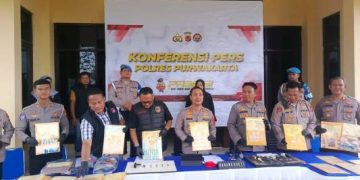 Selama Januari-Maret 2026, Polres Purwakarta Ringkus 29 Pelaku Narkoba