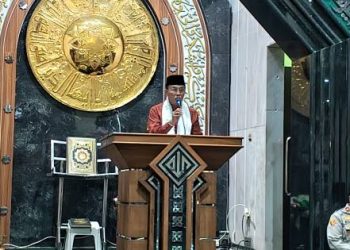 Buka Puasa Bersama Warnai Peringatan Nuzulul Qur’an di Masjid Agung Ciamis, Bupati Herdiat Ajak Jadikan Al-Qur’an Pedoman Hidup