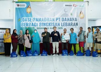 Oase Ramadan! PT Dahana Tebar 1.500 Bingkisan Lebaran, Kang Rey: Bukti Kepedulian Nyata