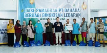 Oase Ramadan! PT Dahana Tebar 1.500 Bingkisan Lebaran, Kang Rey: Bukti Kepedulian Nyata