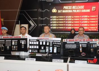 Jaringan Narkoba Digulung! 31 Tersangka Ditangkap dalam Operasi Satresnarkoba Polres Subang