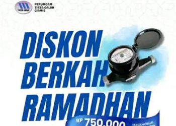 Perumdam Tirta Galuh Ciamis Hadirkan “Diskon Berkah Ramadan”, Pemasangan Air Bersih Diskon Hingga 50 Persen