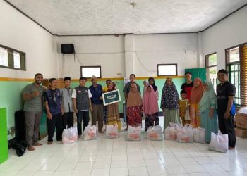 PMII dan Relawan Nusantara Salurkan Bantuan Pangan di Ciamis, Siapkan Program Pemberdayaan UMKM