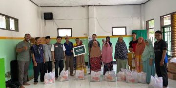 PMII dan Relawan Nusantara Salurkan Bantuan Pangan di Ciamis, Siapkan Program Pemberdayaan UMKM