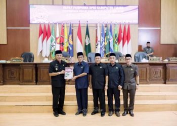 Di Rapat Paripurna, Bupati Herdiat Sampaikan Kinerja dan Capaian Ciamis 2025