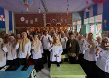 Percepat Transformasi Digital, 205 Lembaga PAUD di Ciamis Ikuti Bimtek Pemanfaatan Papan Interaktif