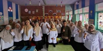 Percepat Transformasi Digital, 205 Lembaga PAUD di Ciamis Ikuti Bimtek Pemanfaatan Papan Interaktif