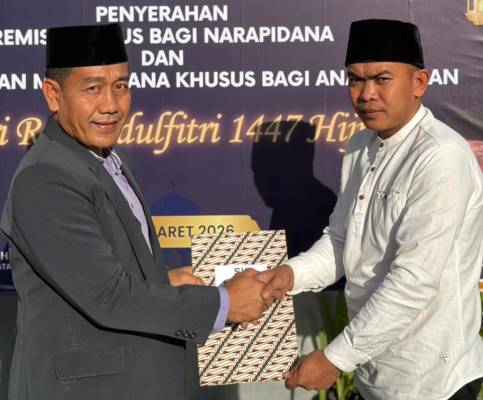 Remisi Lebaran untuk 210 Warga Binaan Lapas Ciamis, Simbol Kembali ke Fitrah