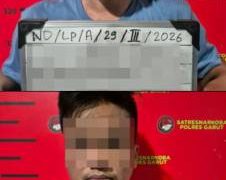 Satres Narkoba Polres Garut Ringkus Dua Pengedar Sabu, Puluhan Paket Siap Edar Berhasil Digagalkan