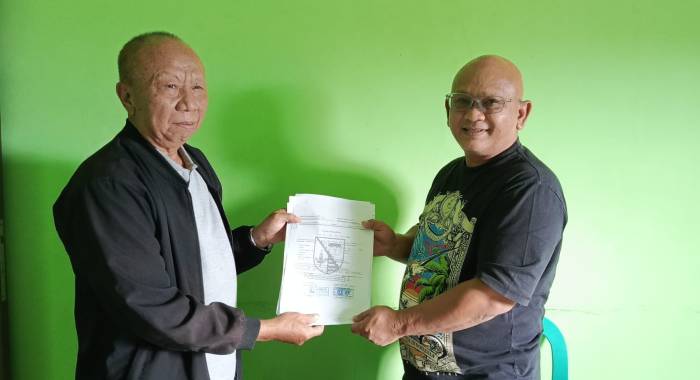 Ingin Tingkatkan Kinerja Pemdes dan Bereskan PTSL, H. Aam Daryana,SH Nyalon Pilkades PAW Desa Marsel