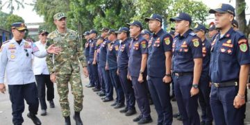 Pimpin Apel Pengamanan Lebaran, Ali Syakieb  Semangati  Petugas