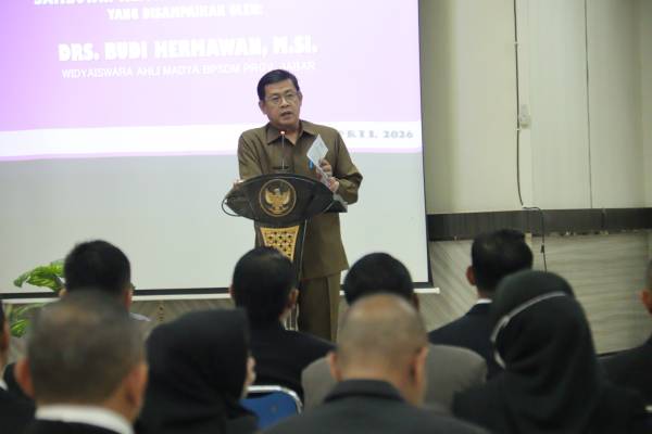 Foto : Perwakilan BPSDM Provinsi Jawa Barat, Budi Hermawan, 