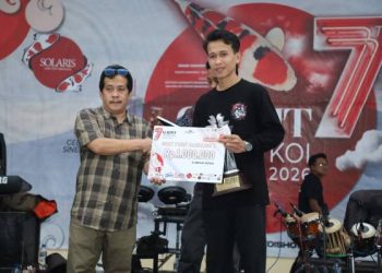 Garut Kian Mengkilap, Ribuan Koi Hias Meriahkan Kontes Nasional 2026