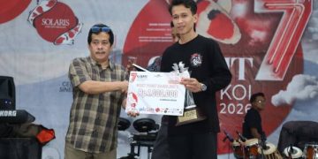 Garut Kian Mengkilap, Ribuan Koi Hias Meriahkan Kontes Nasional 2026