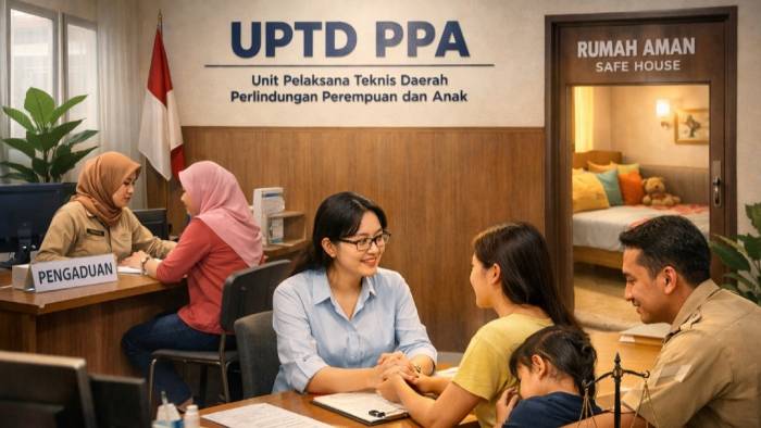 Foto : ilustrasi pelayanan UPTD PPA 