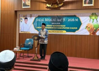 Halal Bihalal Jadi Momentum Bupati Ciamis Tegaskan Efisiensi Anggaran di Tengah Defisit APBD