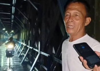 Kades Pawindan Turun Tangan Amankan Jalur Cirahong Tanpa Upah