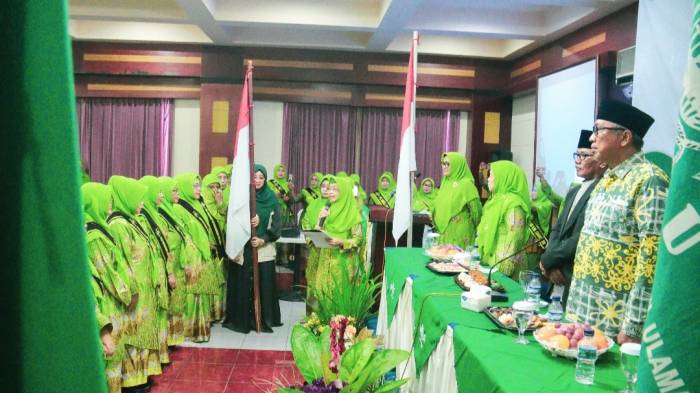 Foto : Suasana pelantikan PAC Muslimat NU Ciamis. Minggu (05/04)2026)