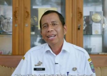 Foto : Kepala DPRKPLH Ciamis, Giyatno