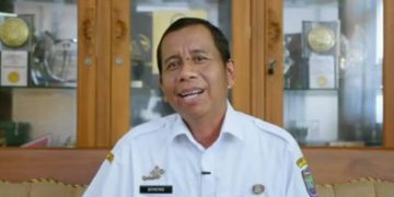 Foto : Kepala DPRKPLH Ciamis, Giyatno