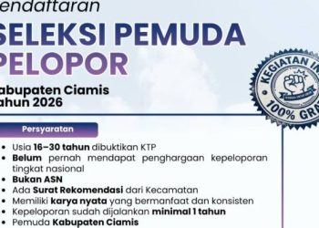 Ayo Daftar dan Bersiaplah! Disbudpora Ciamis Buka Pemuda Pelopor 2026