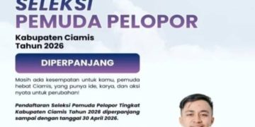 Pendaftaran Diperpanjang, Seleksi Pemuda Pelopor Ciamis 2026 Dibuka hingga 30 April