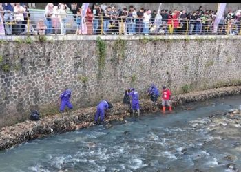 Pasukan Ungu Jadi Garda Terdepan, 50 Petugas Siaga Jaga Kebersihan HPN di Cileueur