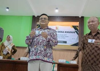 Tak Boleh Kampanye, Tiga  Calon Kepala Desa PAW Marsel Dapat Nomor Urut