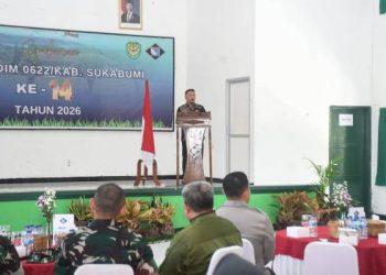 HUT ke 14 KODIM 0622 Kabupaten Sukabumi, Wabup Sinergitas dan Kekompakan Tetap Terjaga Dengan Baik