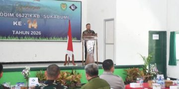 HUT ke 14 KODIM 0622 Kabupaten Sukabumi, Wabup Sinergitas dan Kekompakan Tetap Terjaga Dengan Baik