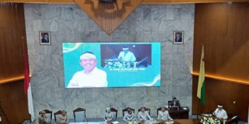Hadiri Sidang Paripurna DPRD  Hari Jadi ke-385 Kabupaten Bandung, Gubernur KDM Sebut Tata Ruang Bandung Ada Yang Salah