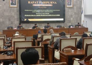 DPRD Garut Gelar Rapat Paripurna Bahas LKPJ Bupati Tahun Anggaran 2025
