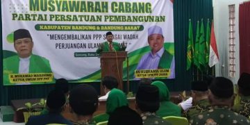 Buka Muscab PPP Kabupaten Bandung & KBB Uu Ruzhanul Ulum Sebut Tak Punya Target Tapi Ini Intruksinya