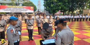 Kapolres Purwakarta Pimpin Sertijab Sejumlah Pejabat Strategis,Guna Penyegaran dan penguatan Kinerja institusi Kepolisian