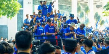2.883 Personel Amankan Pawai Juara Persib dari Gedung Sate hingga Asia Afrika