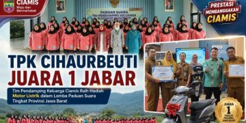 TPK Cihaurbeuti Raih Juara 1 Lomba Paduan Suara Tingkat Jabar, Bawa Pulang Hadiah Motor Listrik