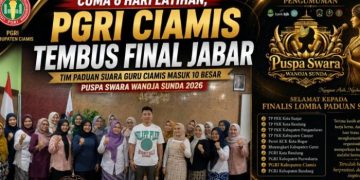Hanya 6 Hari Latihan, Paduan Suara PGRI Ciamis Tembus Final Jabar